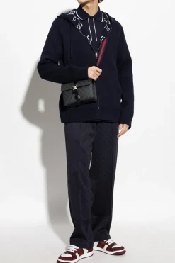 Gucci NAVY BLUE Reversible wool sweater