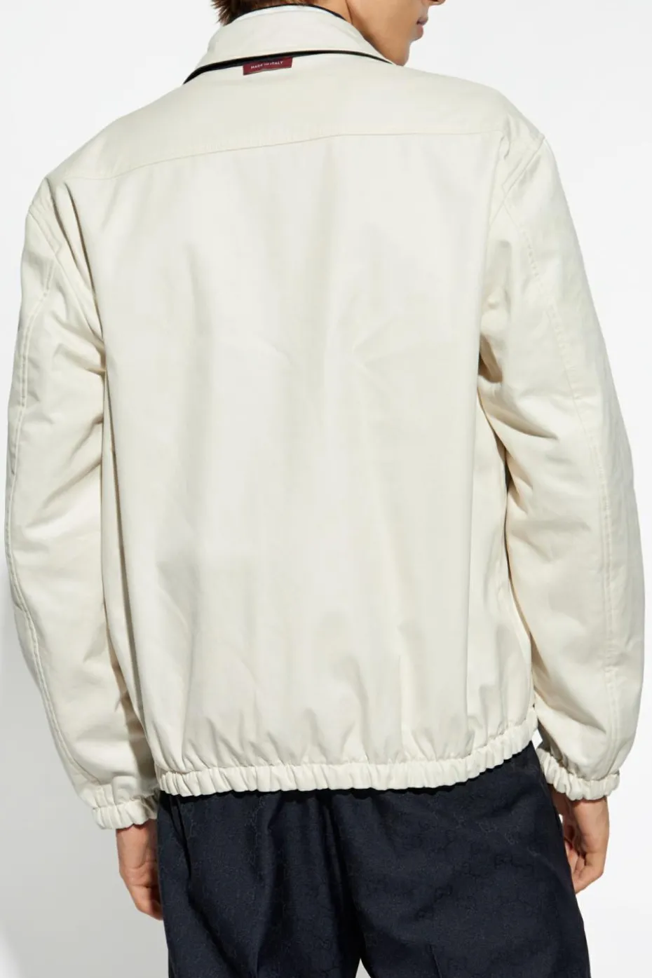 Gucci NAVY BLUE Reversible jacket with monogram