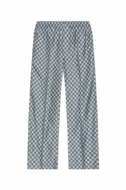 Gucci NAVY BLUE Silk pants