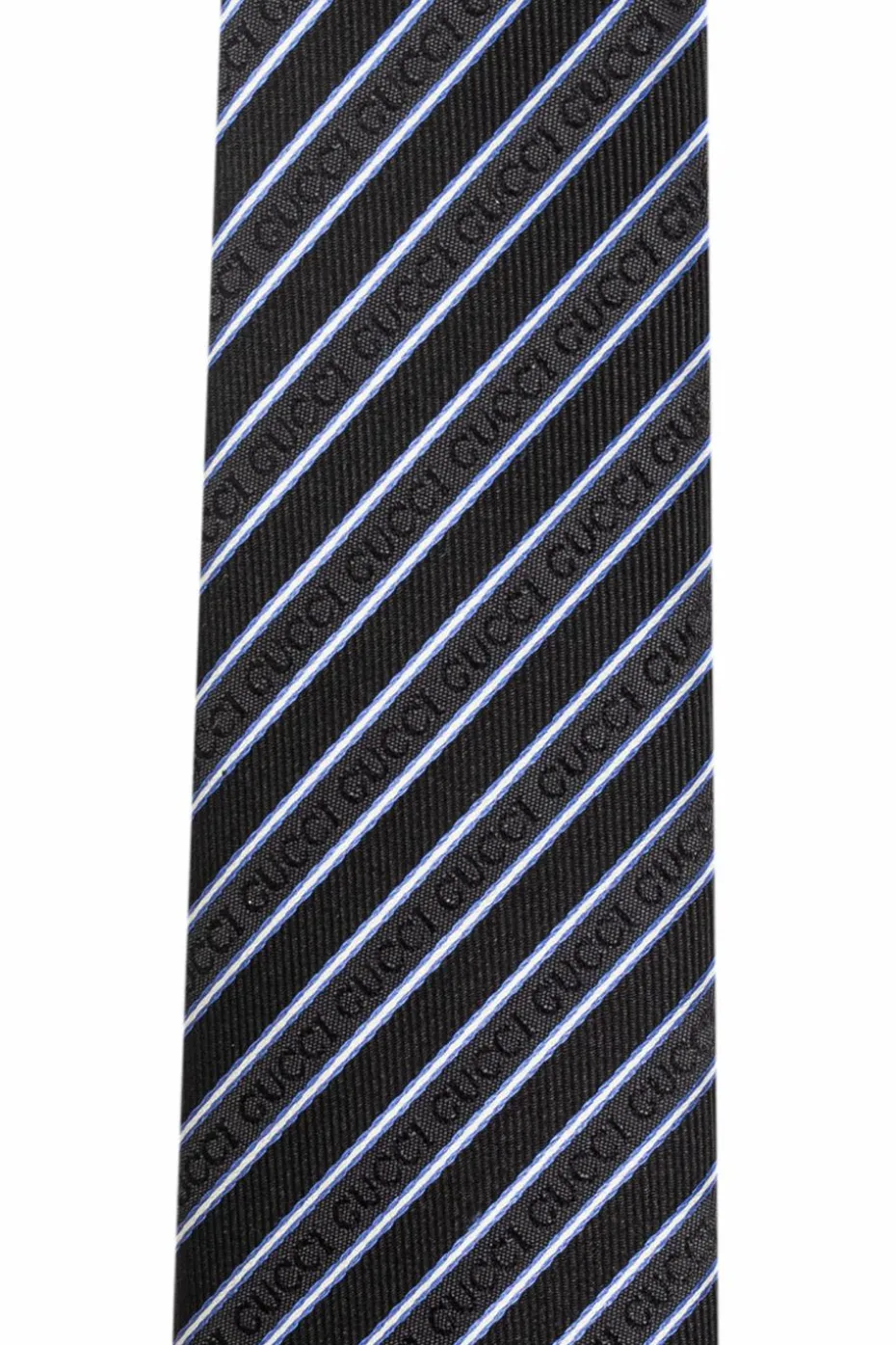 Gucci NAVY BLUE Silk tie