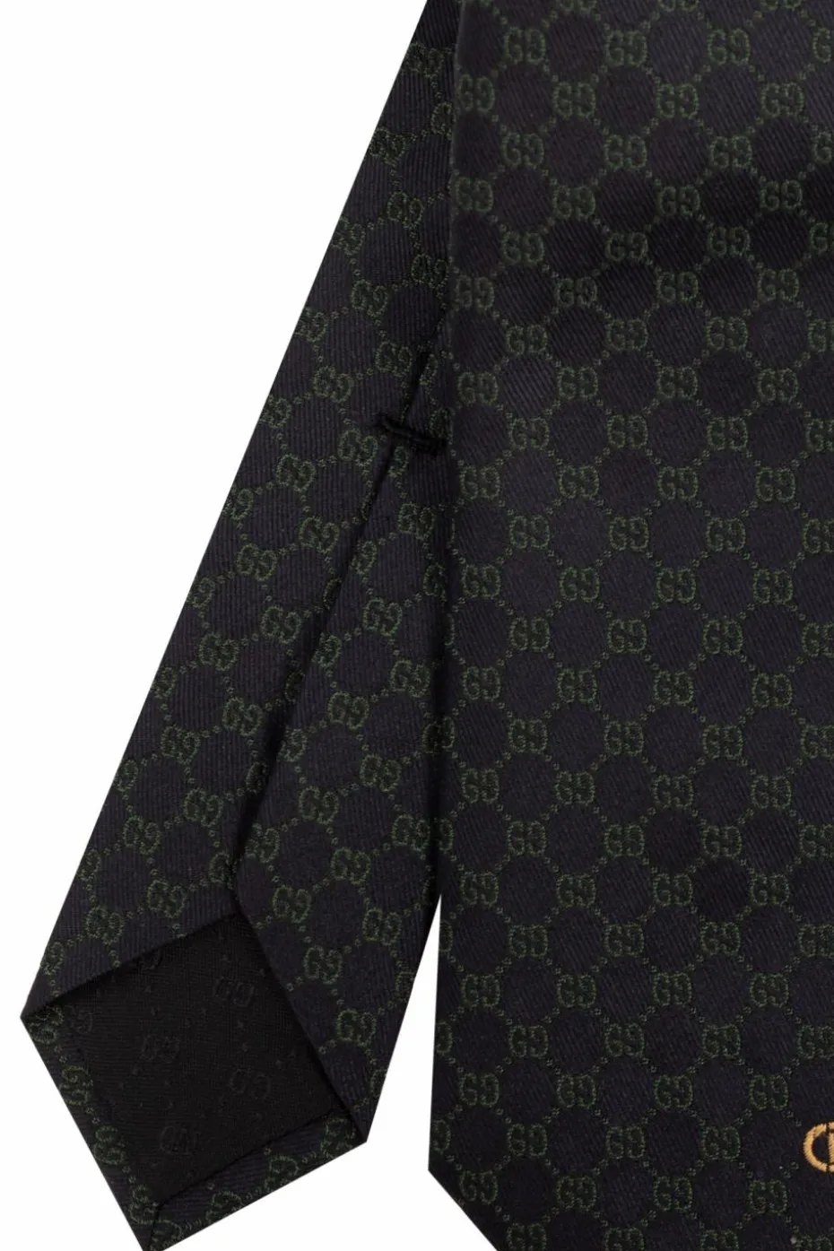 Gucci NAVY BLUE Silk Tie