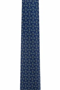 Gucci NAVY BLUE Silk tie