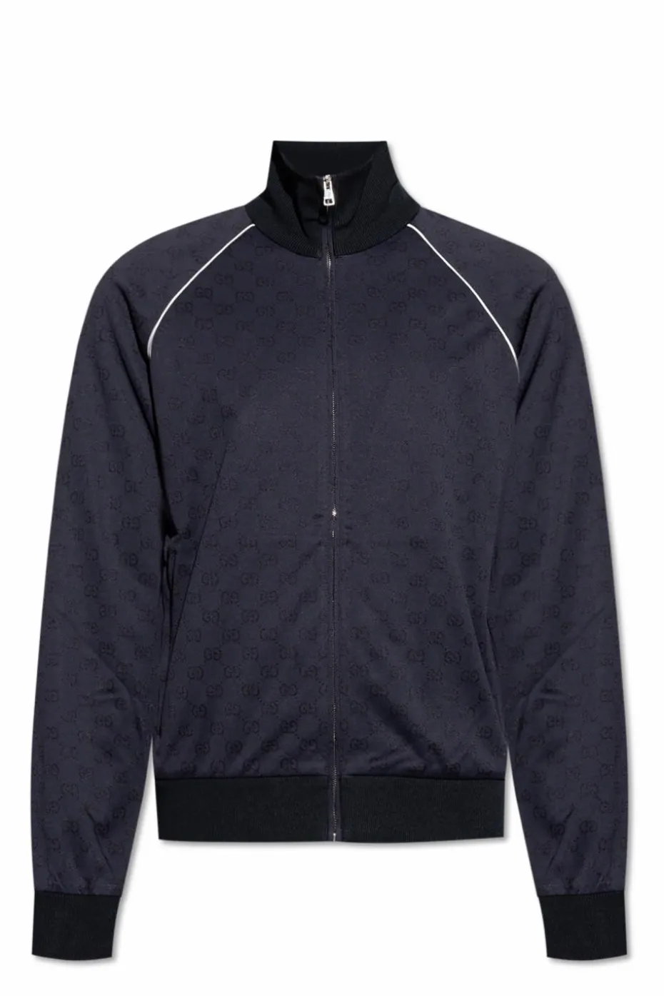 Gucci NAVY BLUE Sweatshirt with GG pattern