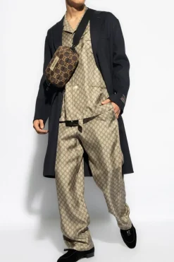 Gucci NAVY BLUE Wool coat