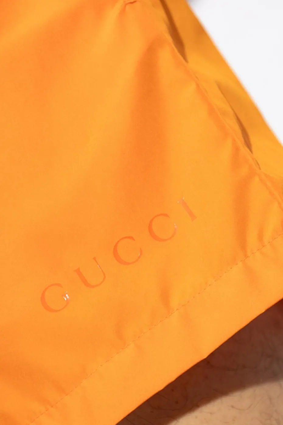 Gucci ORANGE Swim trunks