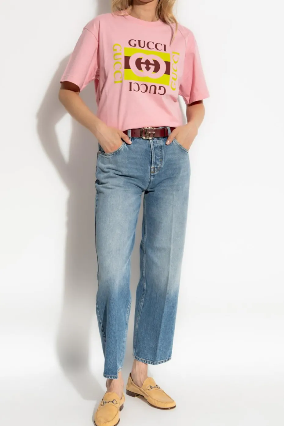 Gucci PINK Oversized T-shirt