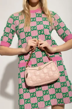 Gucci PINK Quilted shoulder bag