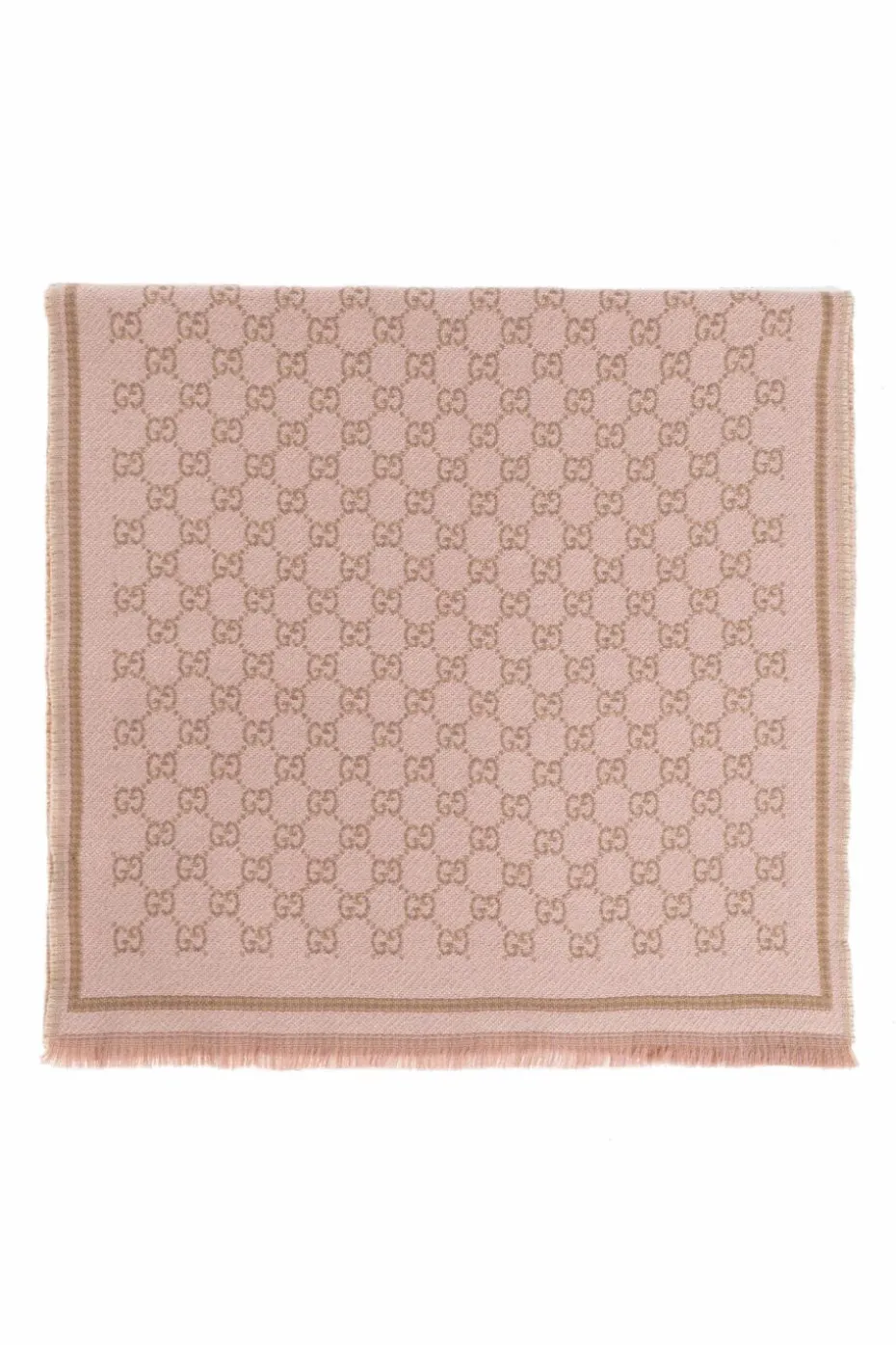 Gucci PINK Scarf with monogram