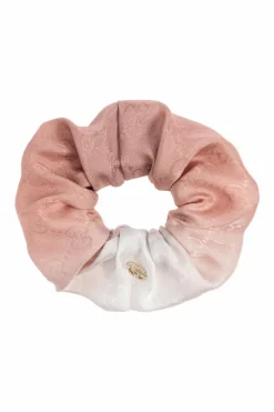 Gucci PINK Silk Hair Scrunchie