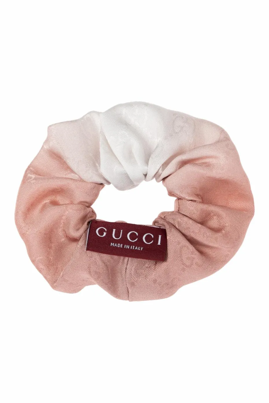 Gucci PINK Silk Hair Scrunchie
