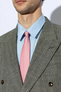 Gucci PINK Silk tie