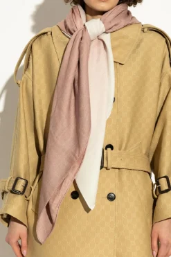 Gucci PINK Woolen scarf