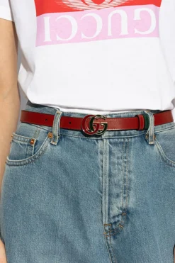Gucci RED Reversible belt