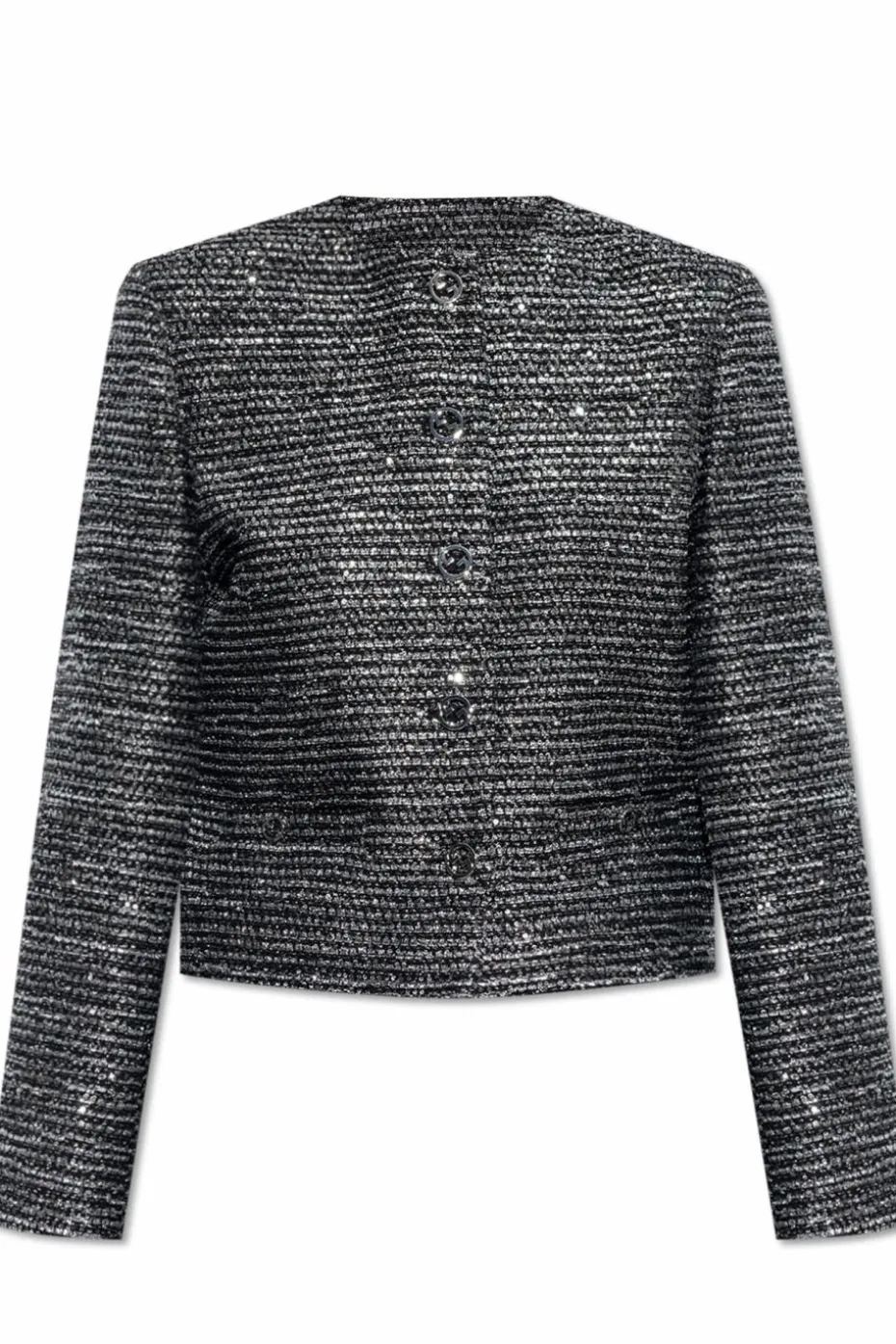 Gucci SILVER Blazer with logo