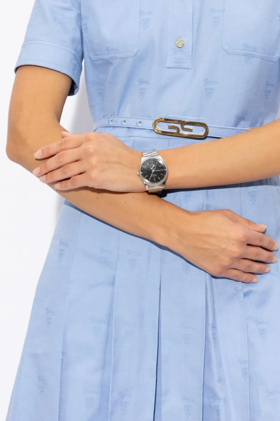 Gucci SILVER ‘G-Timeless’ Watch