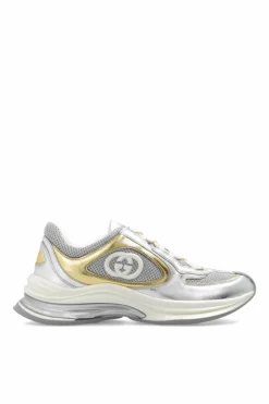 Gucci SILVER ‘Gucci Run’ sneakers