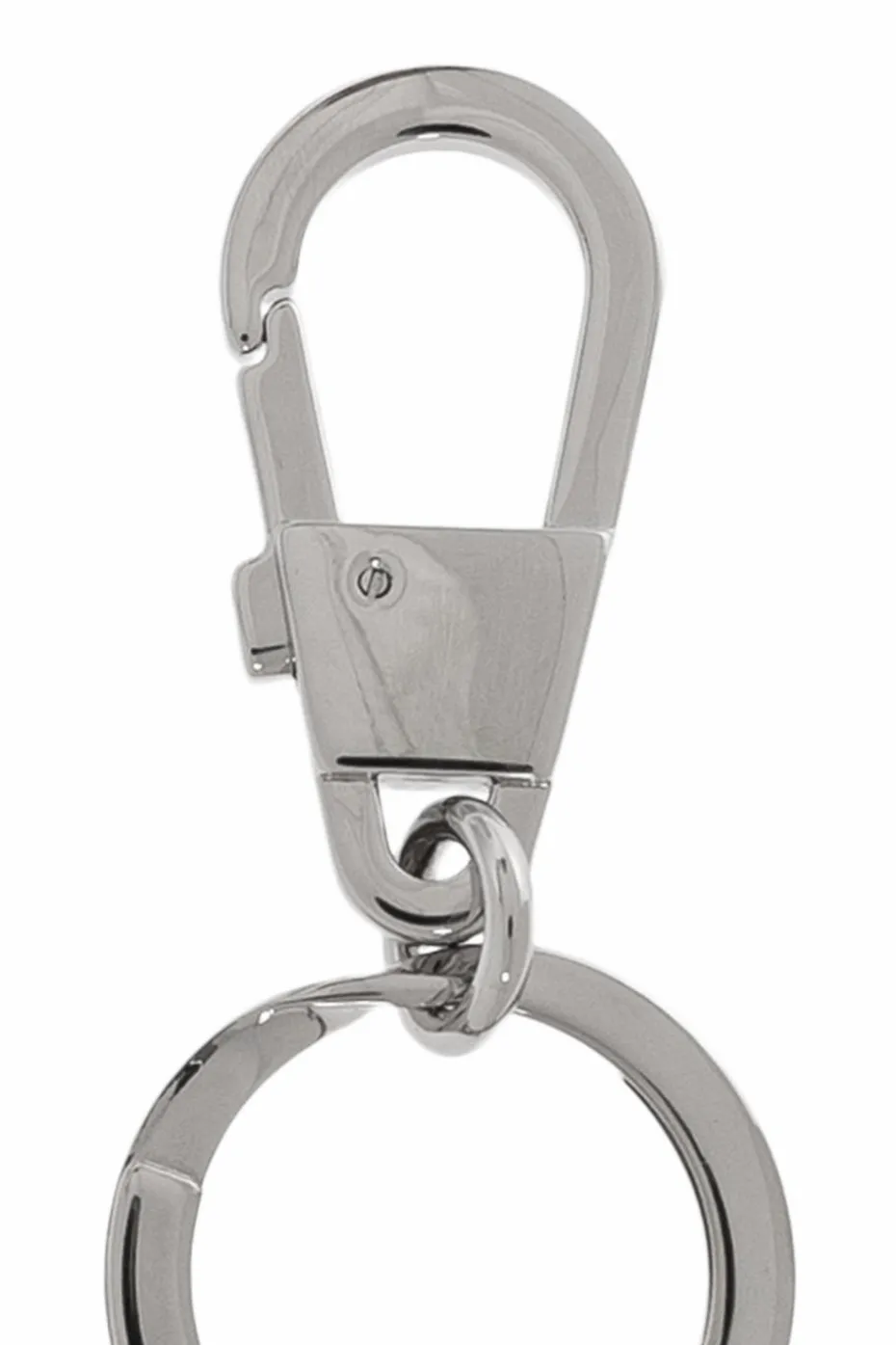 Gucci SILVER Keychain with logo