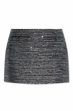 Gucci SILVER Short skirt