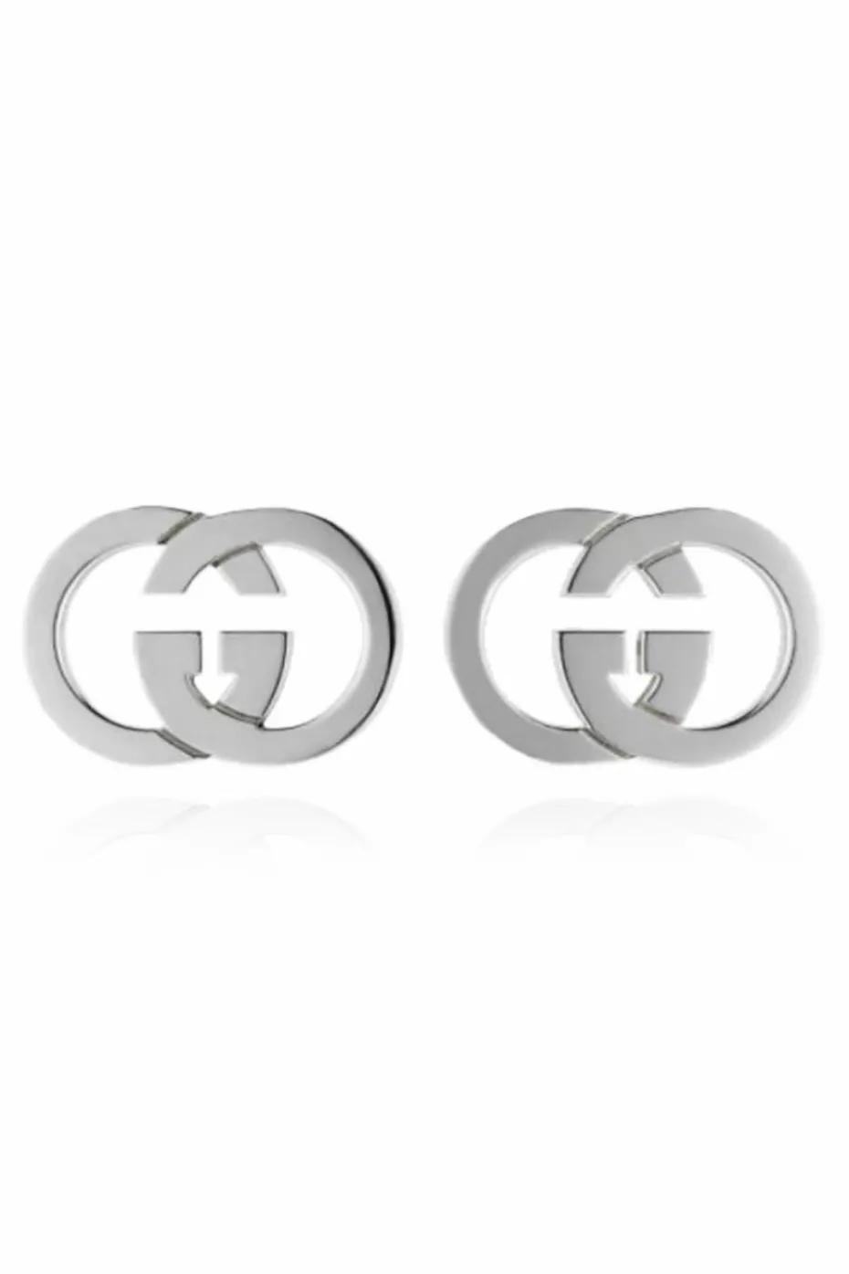 Gucci SILVER Silver earrings in 'logo' shape