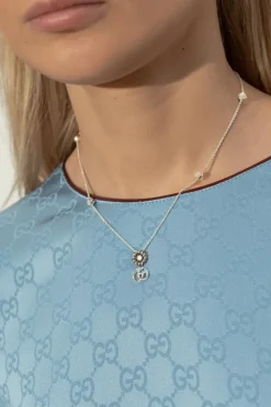 Gucci SILVER Silver necklace