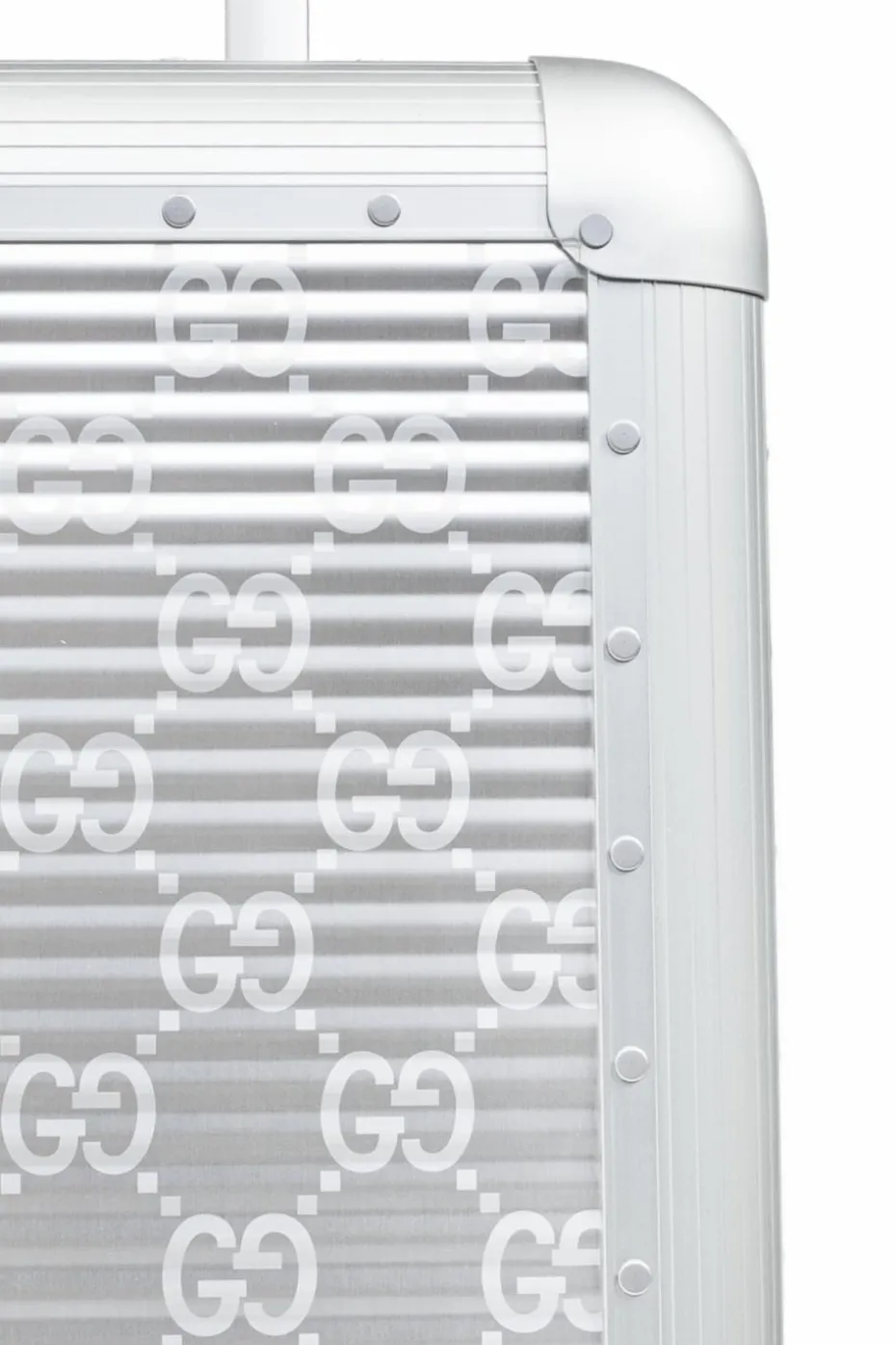 Gucci SILVER Suitcase with monogram