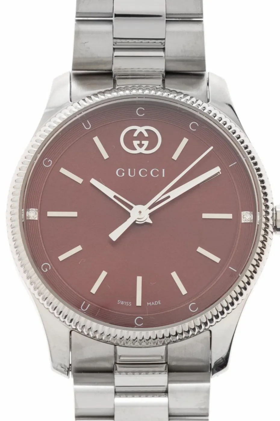 Gucci SILVER Watch with logo
