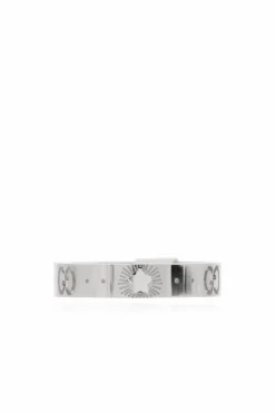 Gucci SILVER White gold ring