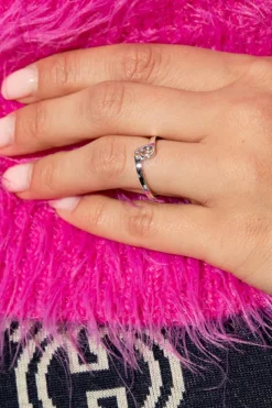 Gucci SILVER White gold ring