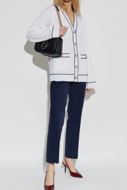 Gucci WHITE Cardigan with pockets