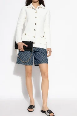 Gucci WHITE Cardigan with pockets