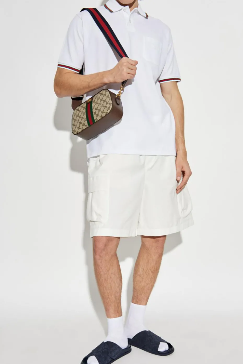 Gucci WHITE Cargo shorts