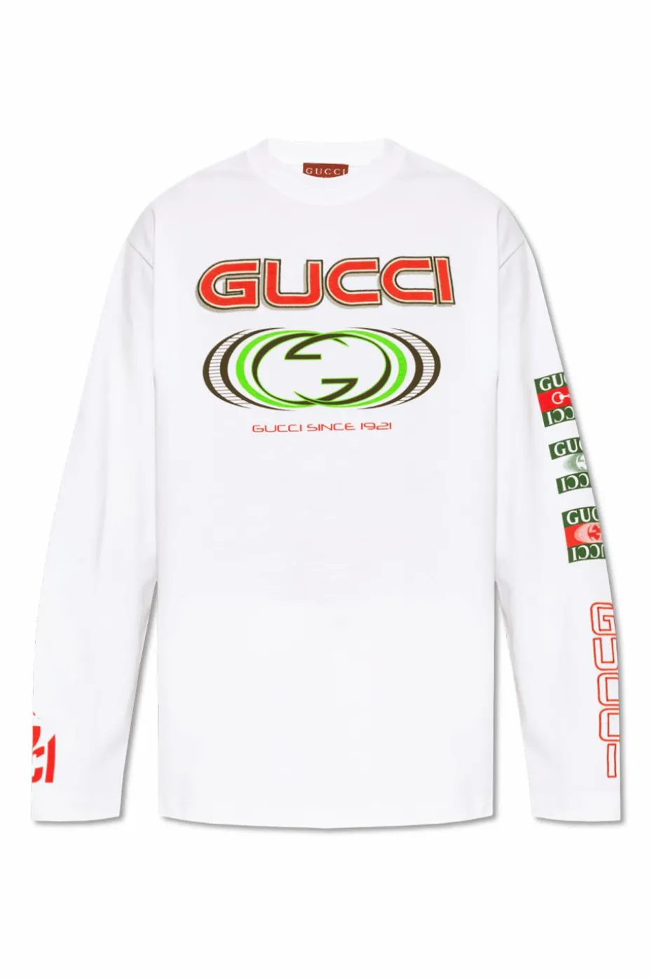 Gucci WHITE Long-sleeve T-shirt