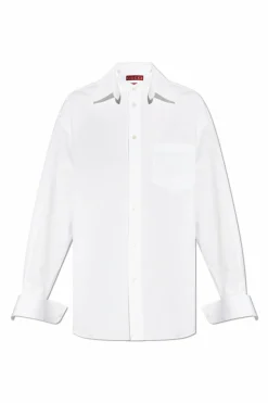 Gucci WHITE Shirt with a detachable collar