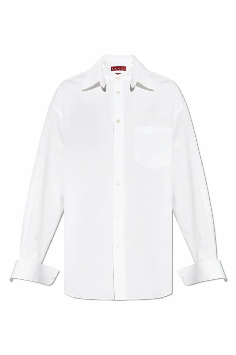 Gucci WHITE Shirt with a detachable collar