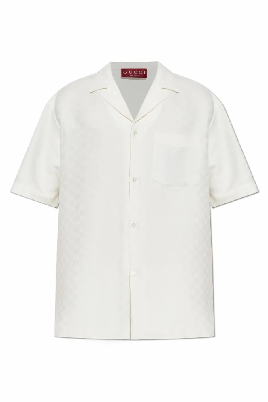 Gucci WHITE Shirt with GG pattern