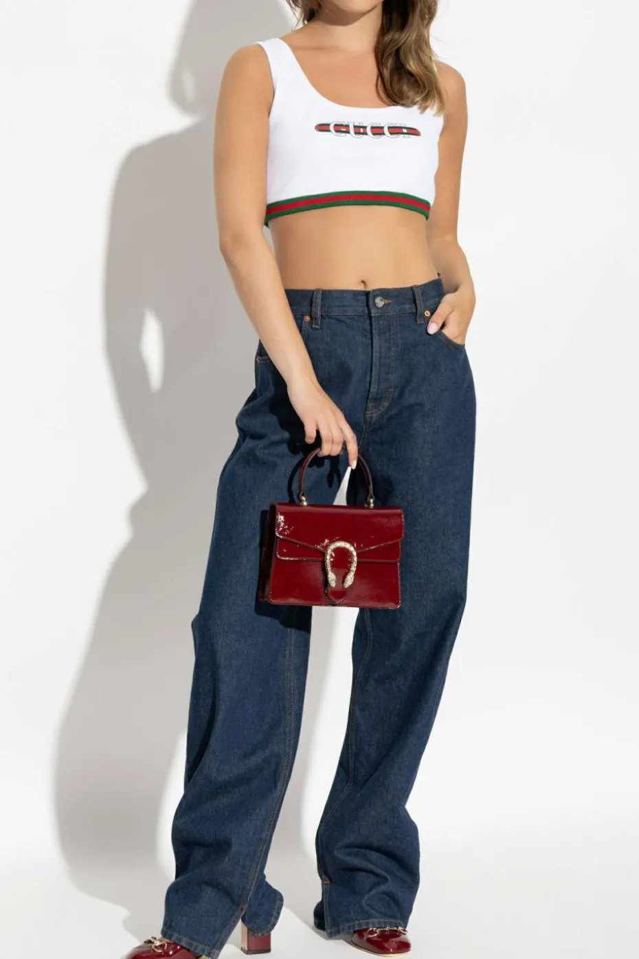 Gucci WHITE Short Top