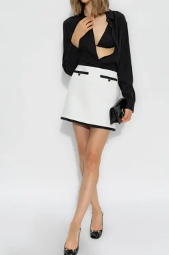 Gucci WHITE Skirt with pockets