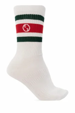 Gucci WHITE Socks with logo