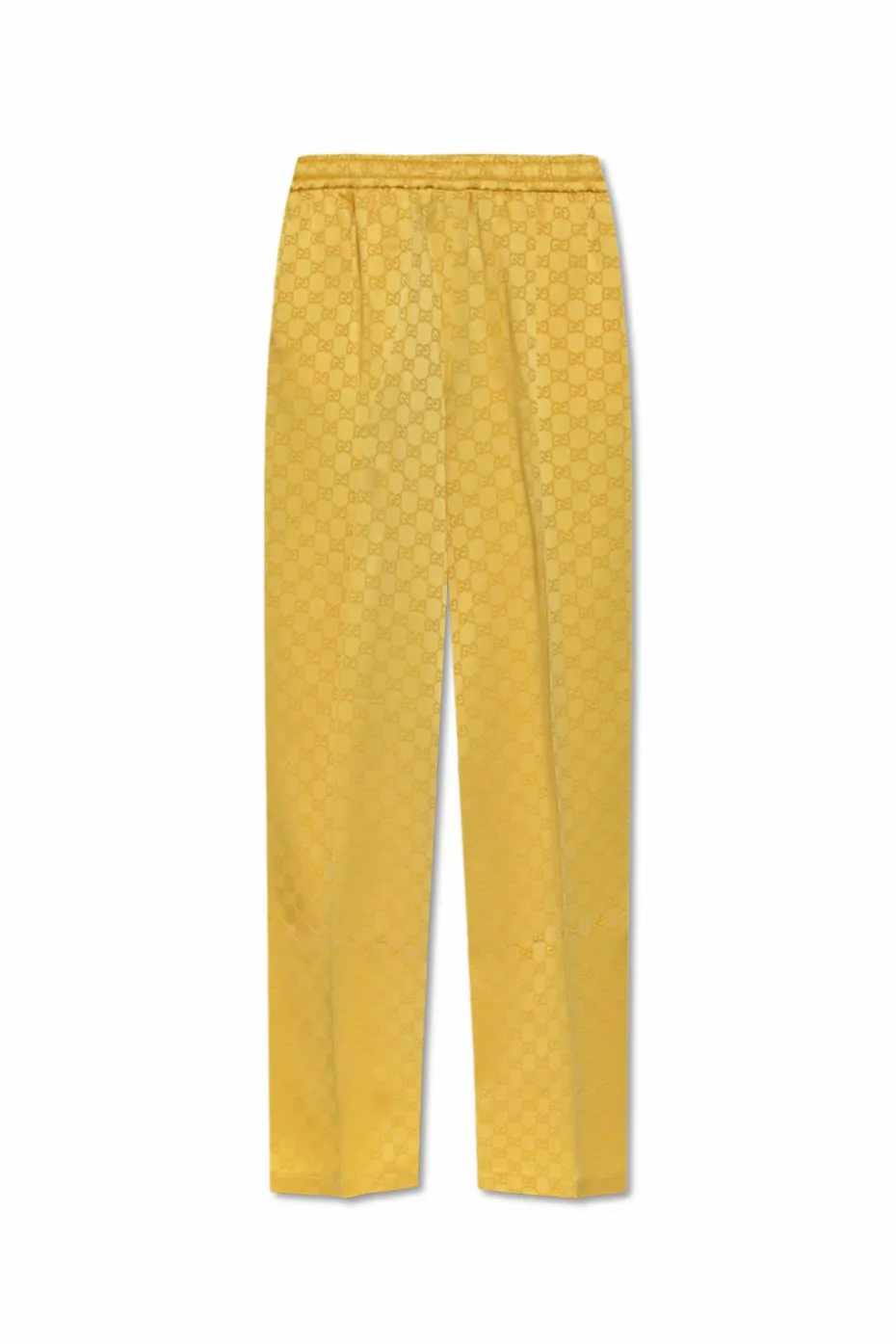 Gucci YELLOW Monogram pants