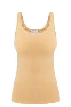 Hanro beige Seamless tank top