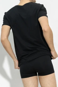 Hanro BLACK Cotton T-shirt