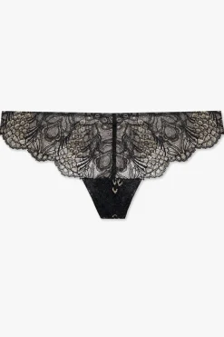 Hanro BLACK ‘Lilova’ thong