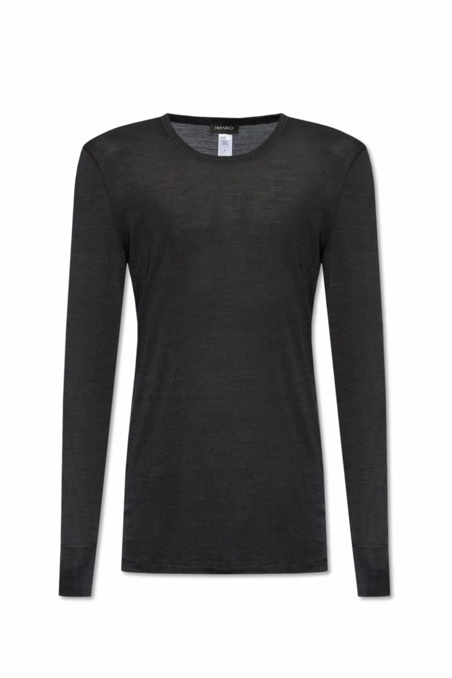 Hanro BLACK Long-sleeved T-shirt