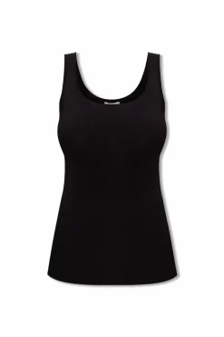 Hanro BLACK Seamless tank top