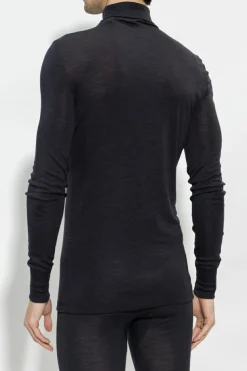 Hanro BLACK Turtleneck sweater with long sleeves