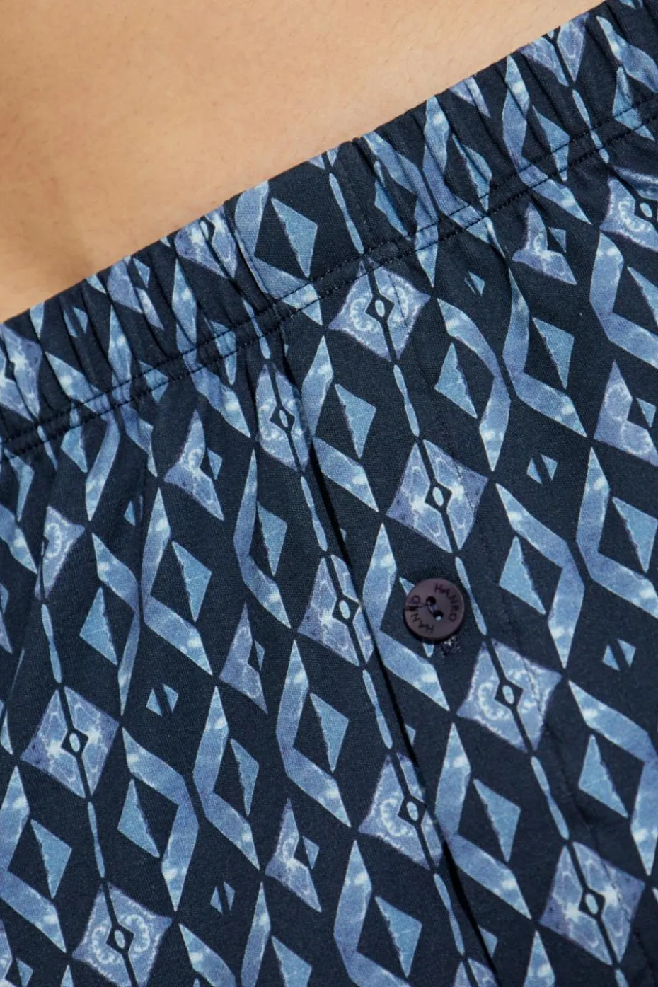 Hanro BLUE Patterned boxers