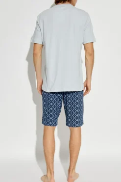 Hanro BLUE Two-piece pajamas