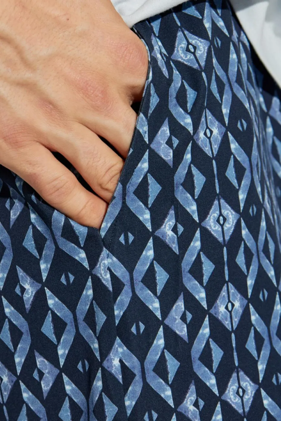 Hanro BLUE Two-piece pajamas