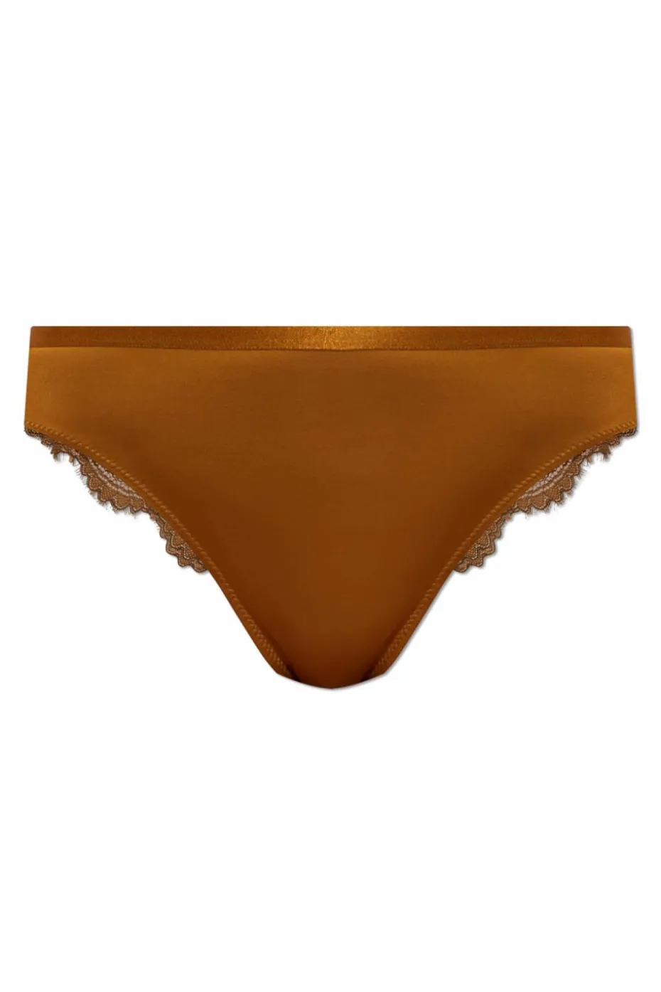 Hanro BROWN Panties with lace back