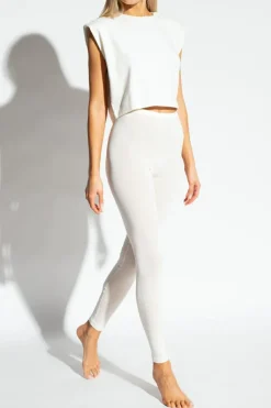 Hanro cream Long leggings